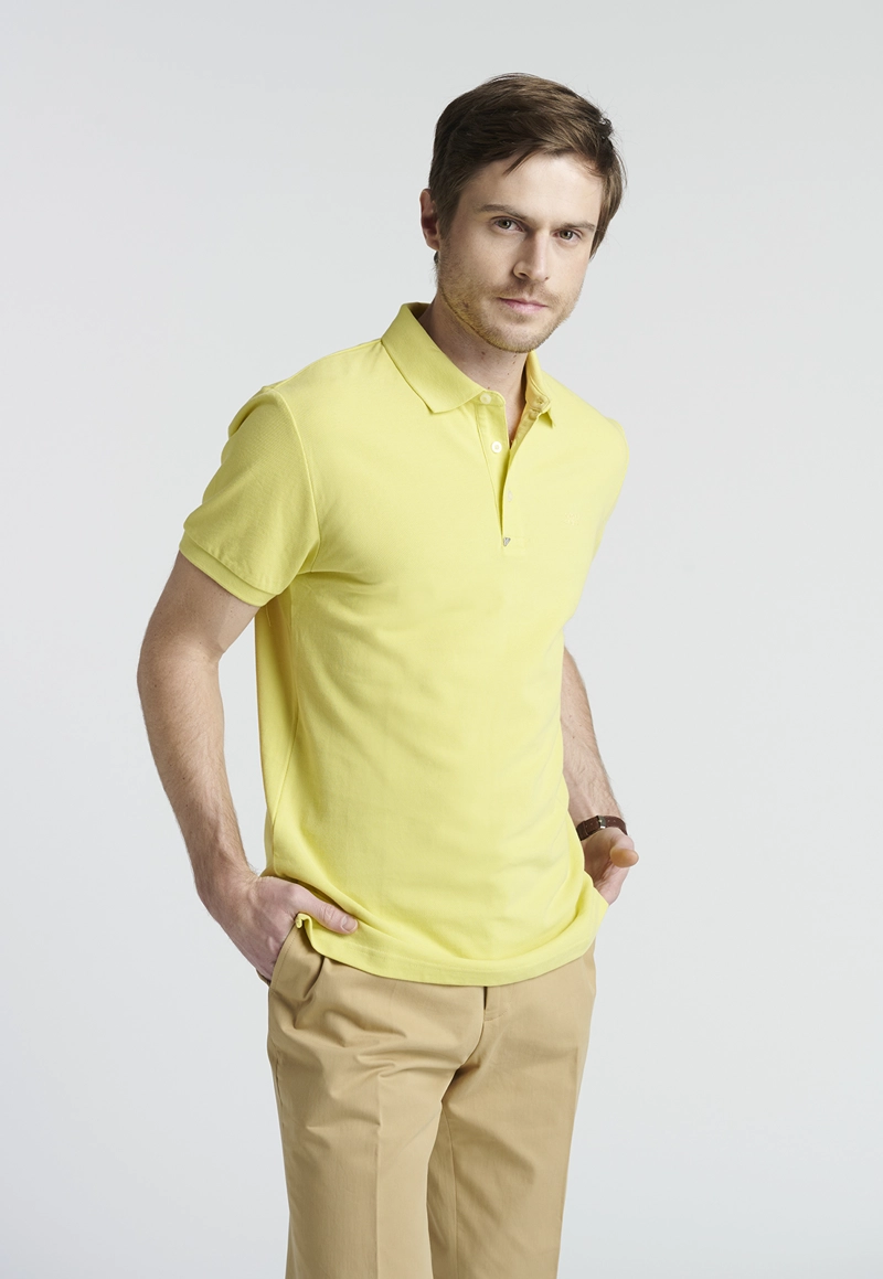 POLO COMILLAS YELLOW - 1