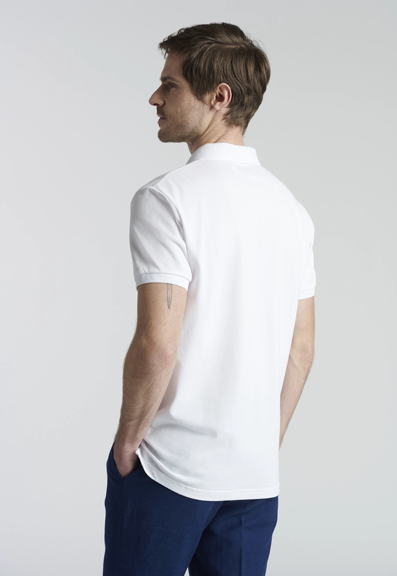 POLO COMILLAS WHITE - 4