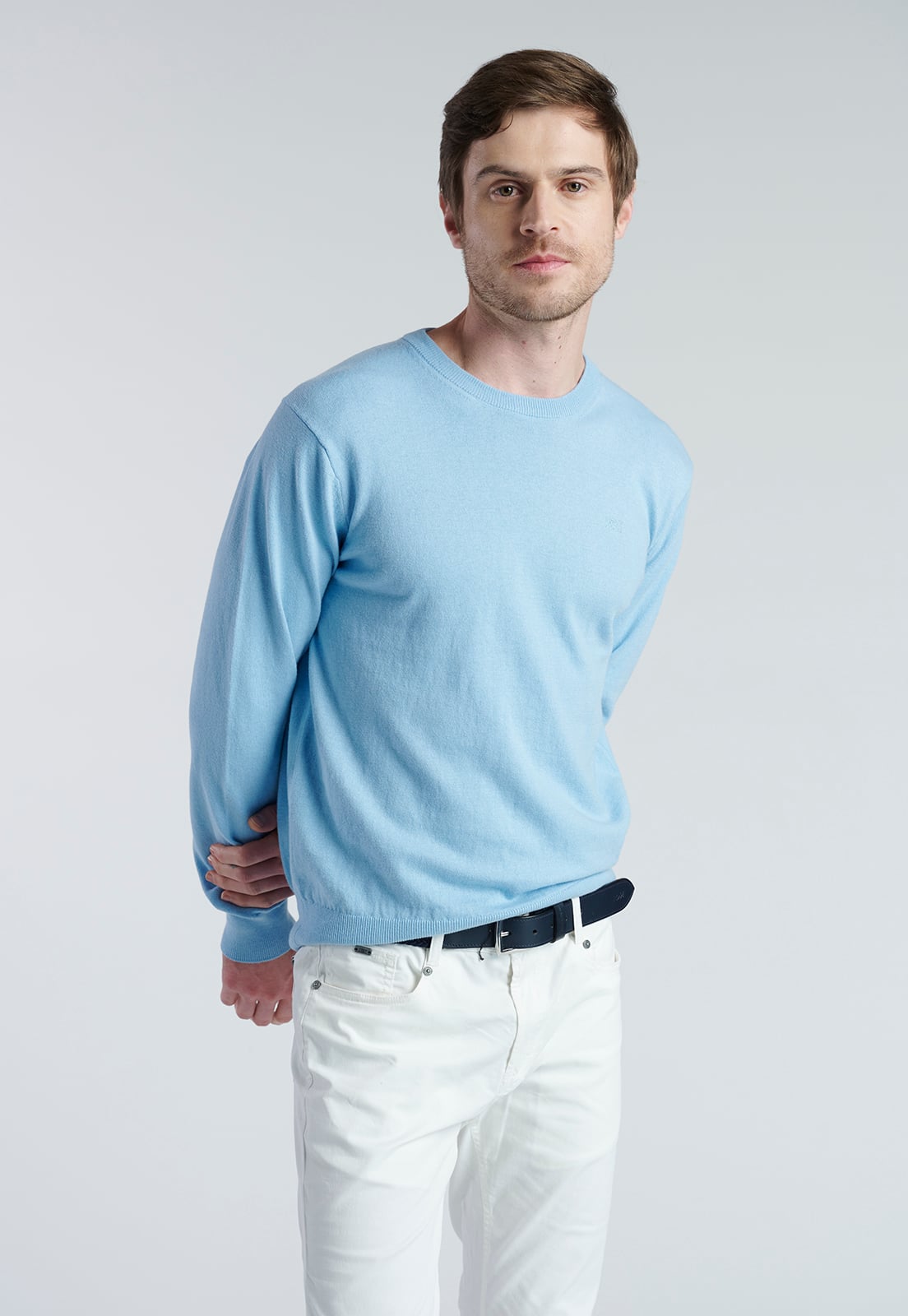 SWEATER VIGO LT. BLUE - 1