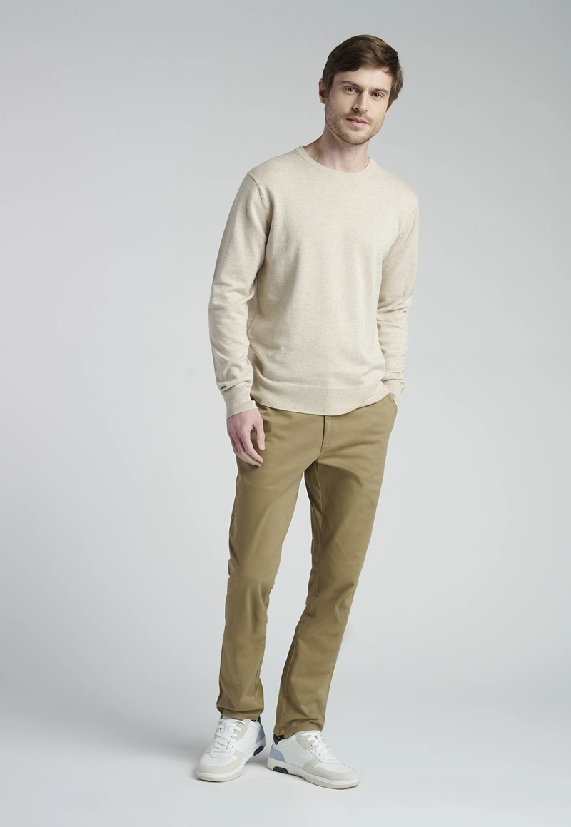 SWEATER  LUGO BEIGE MELANGE - 2