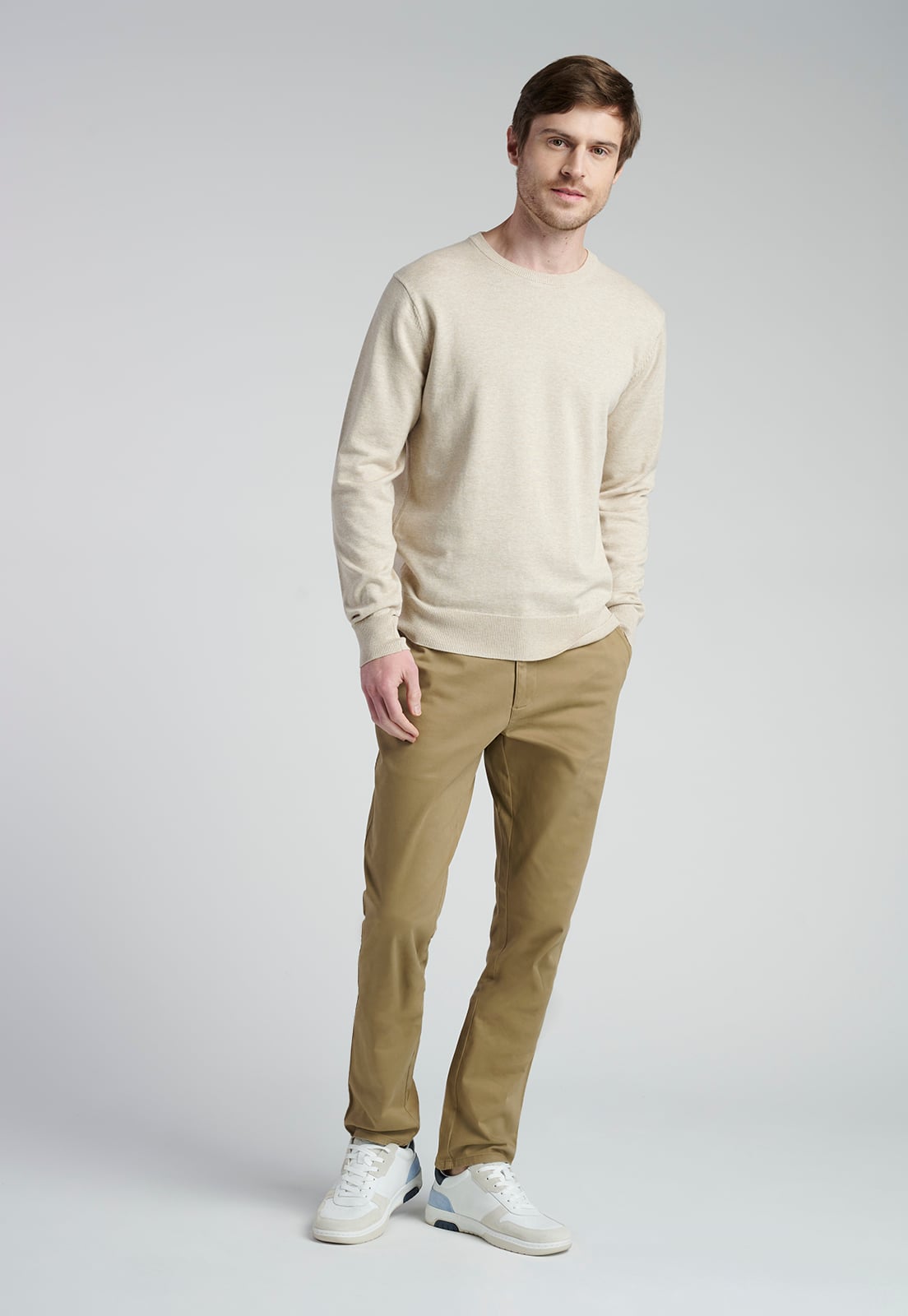 SWEATER LUGO BEIGE MELANGE - 2
