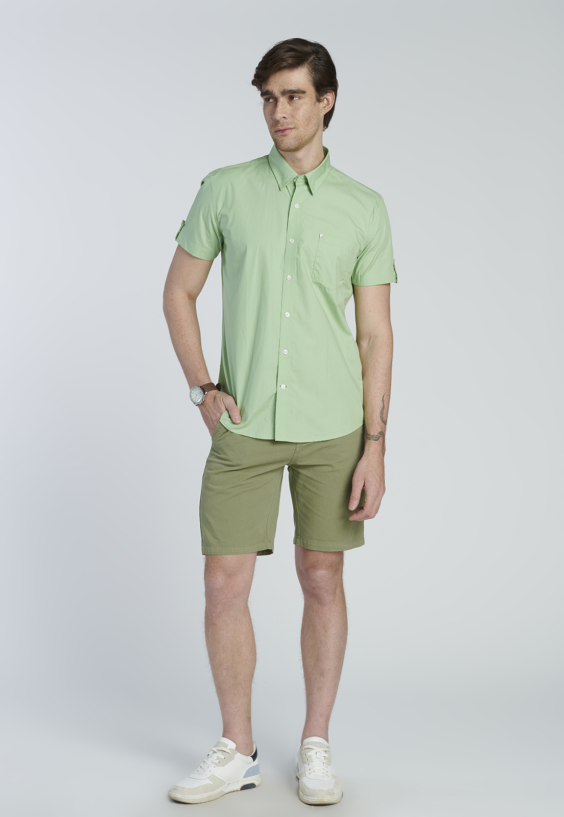 CAMISA AYLESBURY MINT - 2