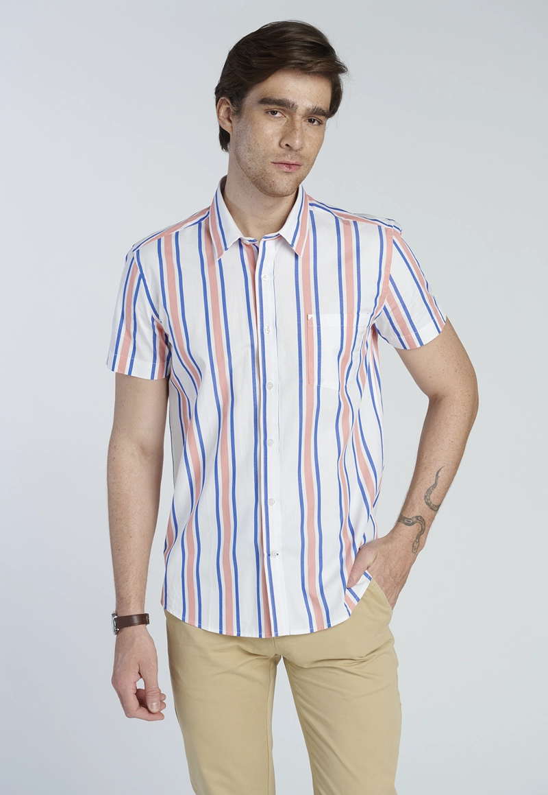 CAMISA HUNTING SALMON - 1