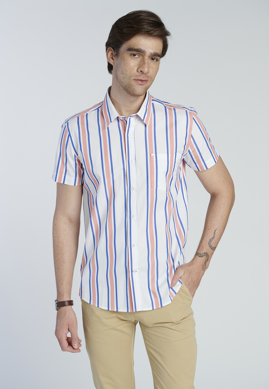 CAMISA HUNTING SALMON - 1
