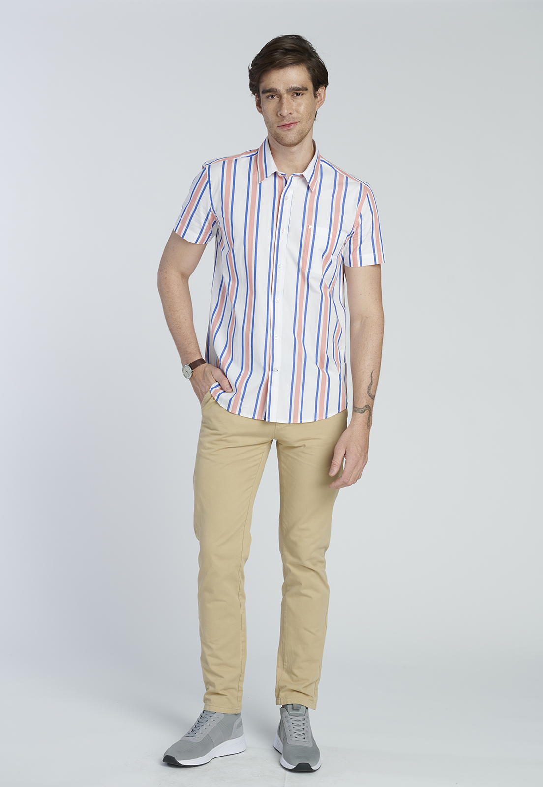 CAMISA HUNTING SALMON - 2