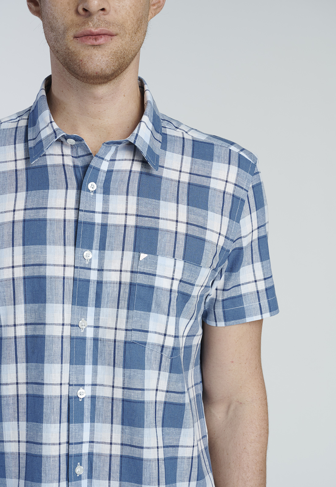 CAMISA BURDEOS BLUE - 3