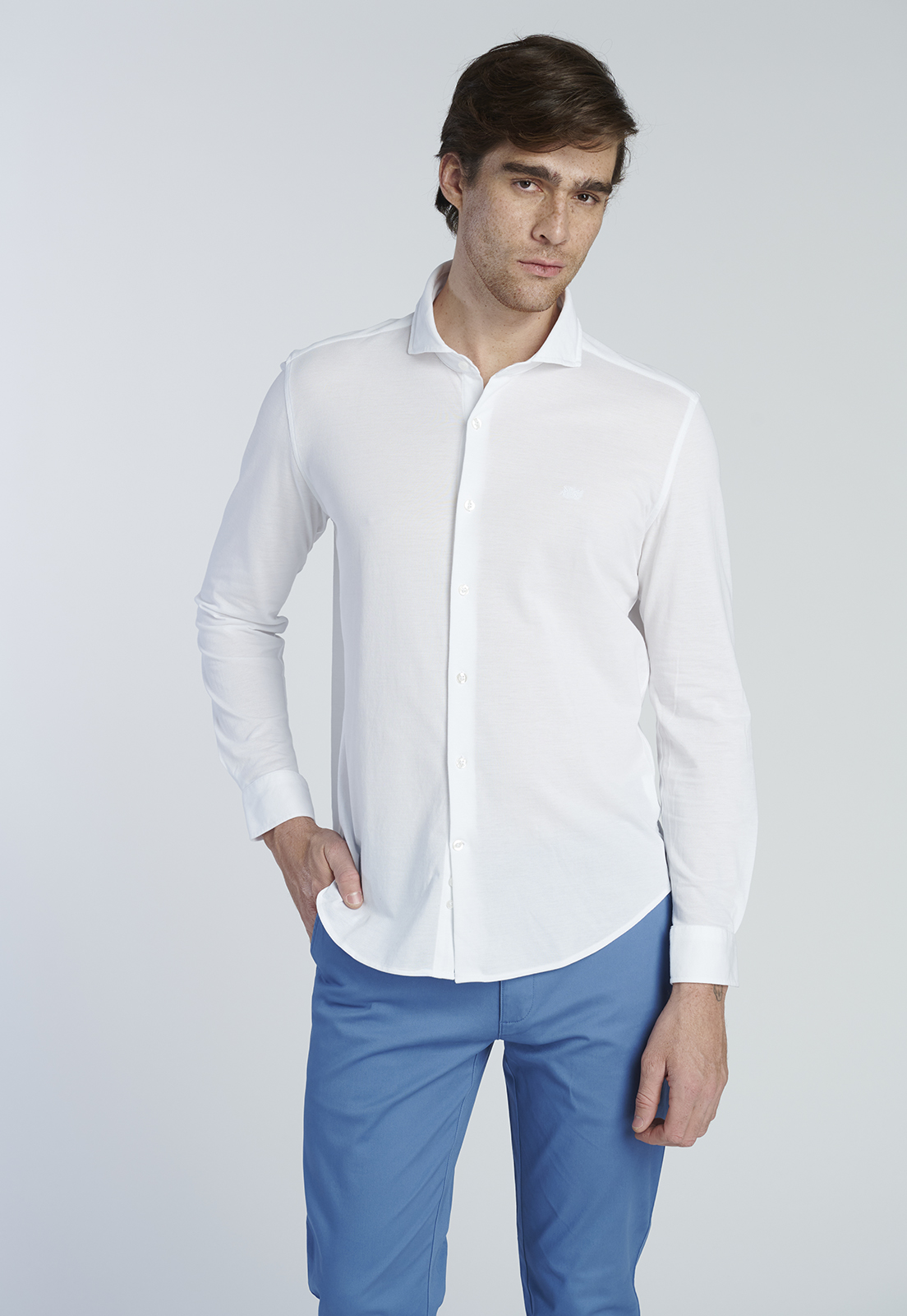 CAMISA MANCHEST WHITE - 1