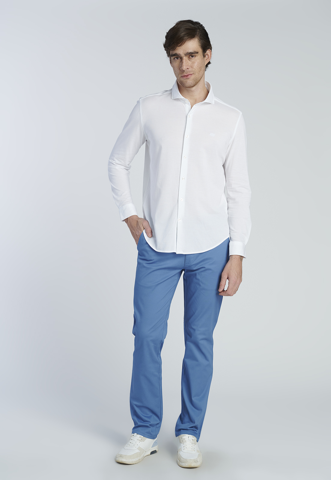 CAMISA MANCHEST WHITE - 2