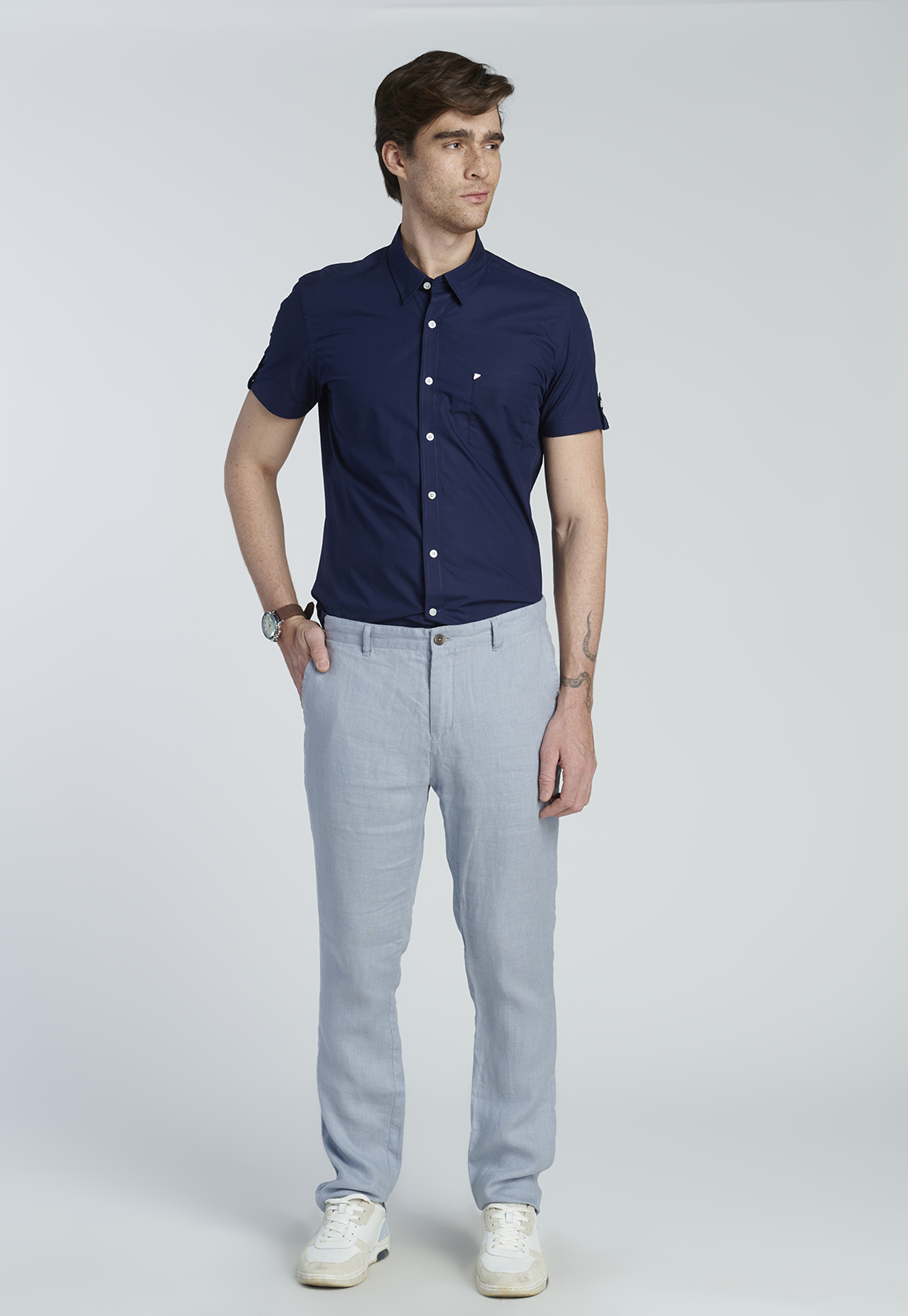 CAMISA NAVY AYLESBURY - 2