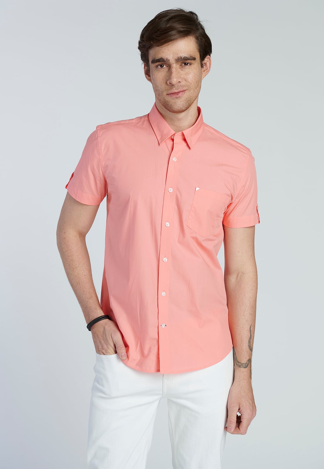 CAMISA AYLESBURY SALMON - 1