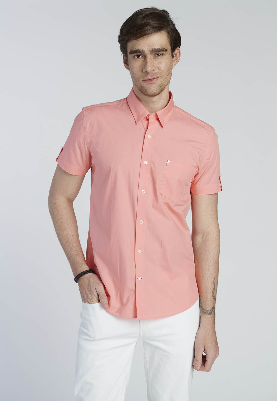 CAMISA AYLESBURY SALMON - 1