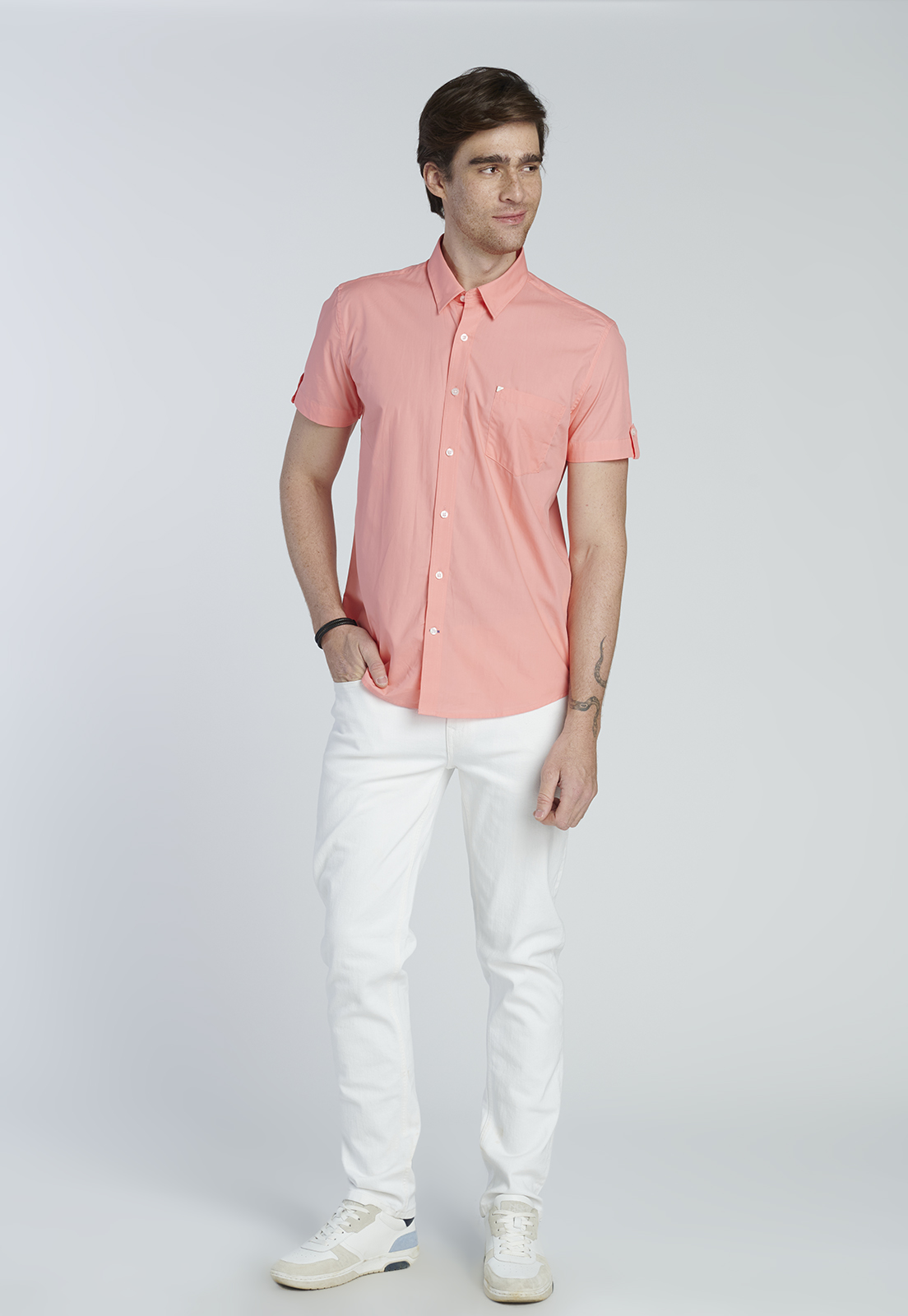 CAMISA AYLESBURY SALMON - 2
