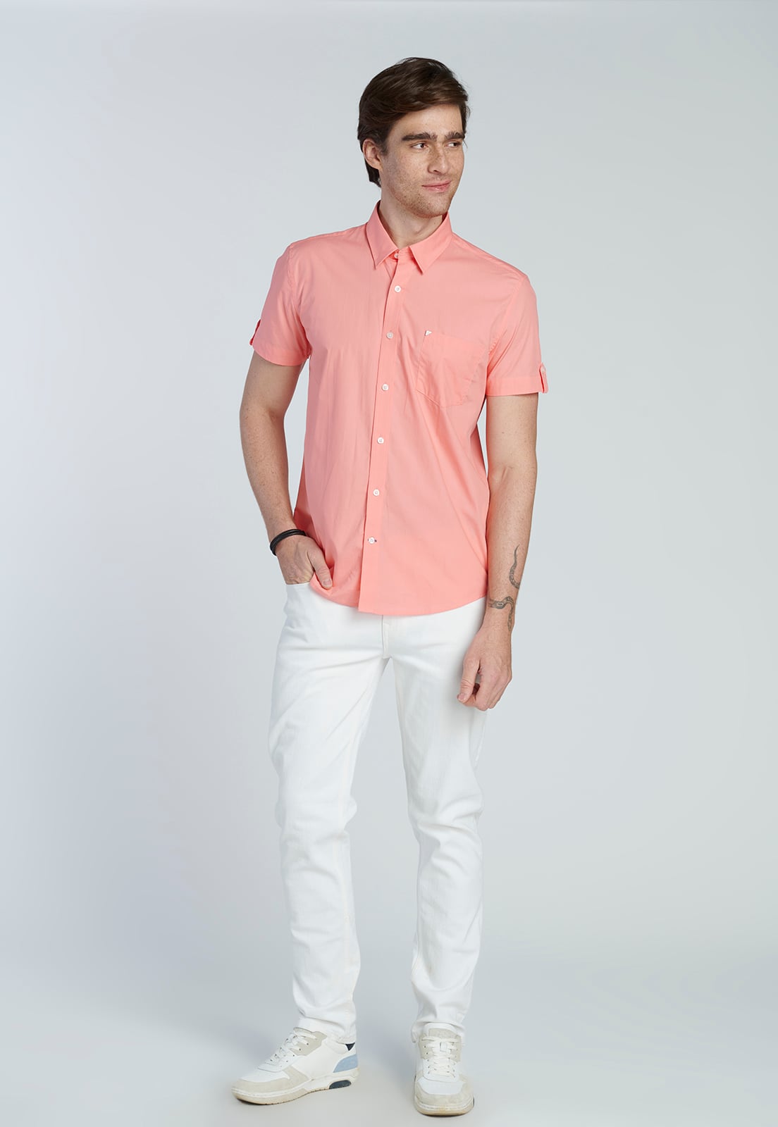 CAMISA AYLESBURY SALMON - 2