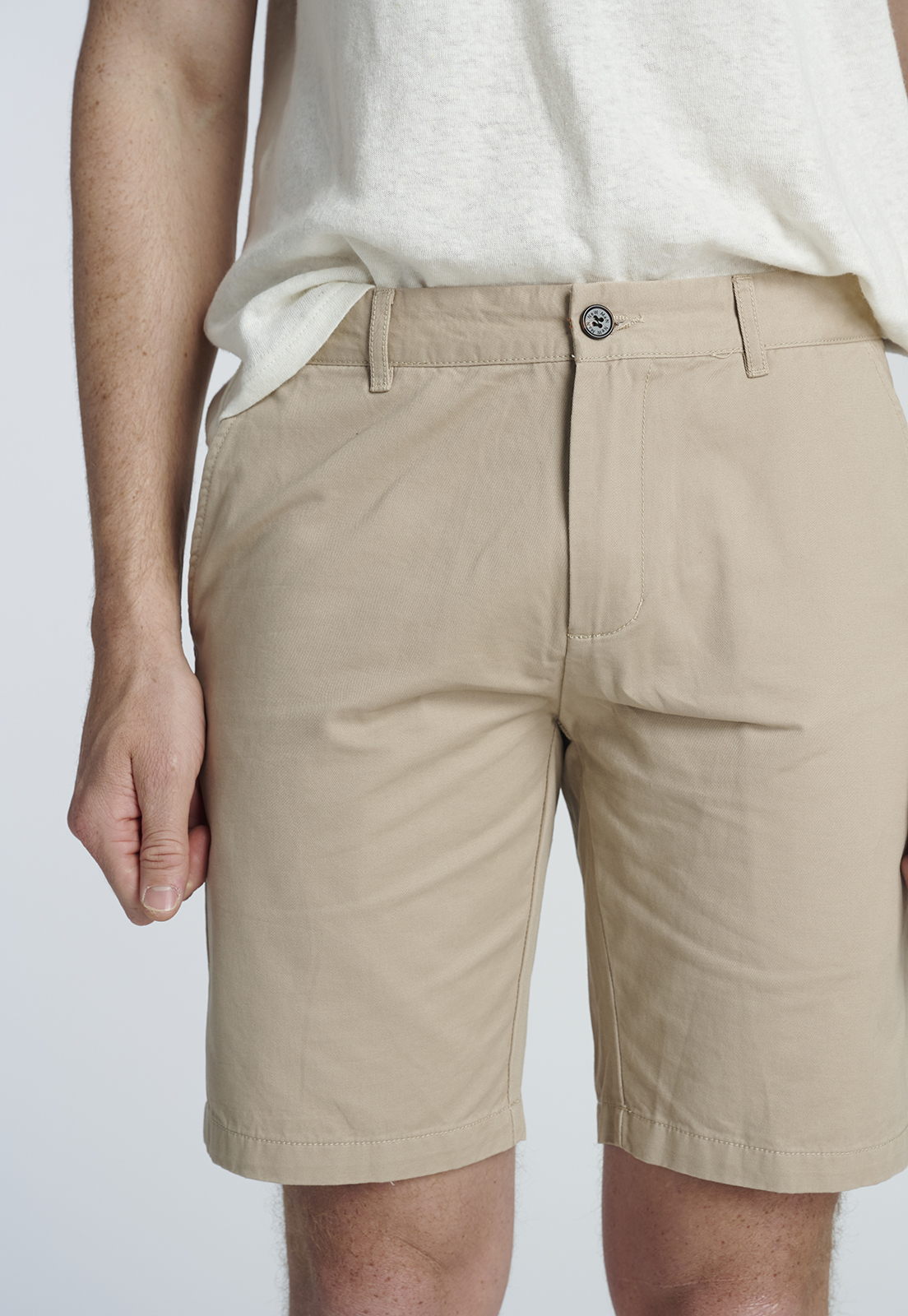 BERMUDA ALGODÓN HOMBRE NEW MAN SAND 253671Y0003 VERONA - 3