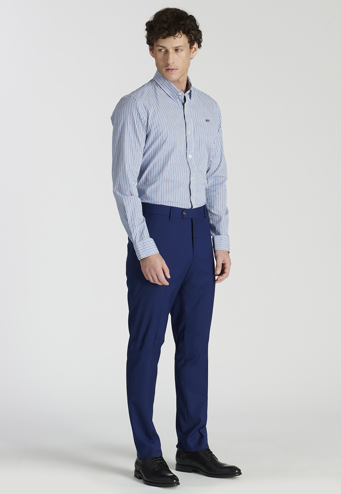 PANTALÓN HOMBRE NEW MAN AZUL CALAMO BUSINESS - 2