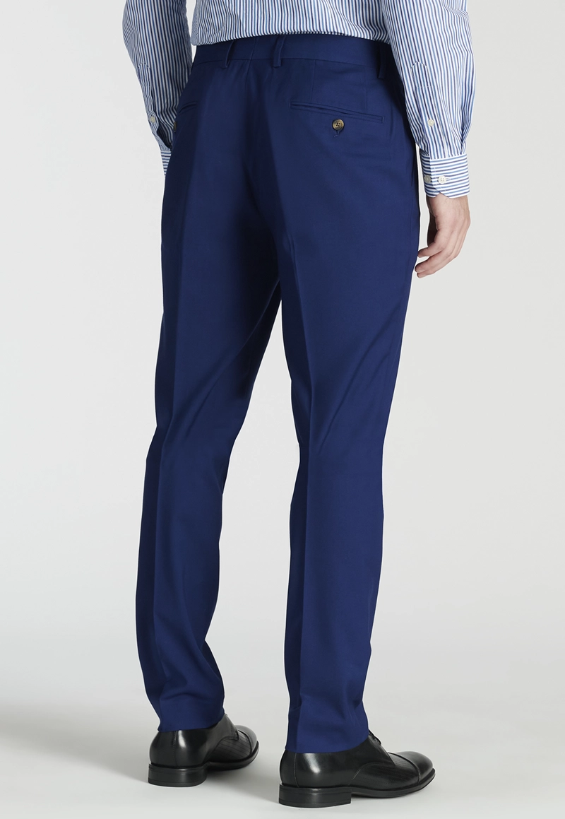 PANTALÓN HOMBRE NEW MAN AZUL CALAMO BUSINESS - 4