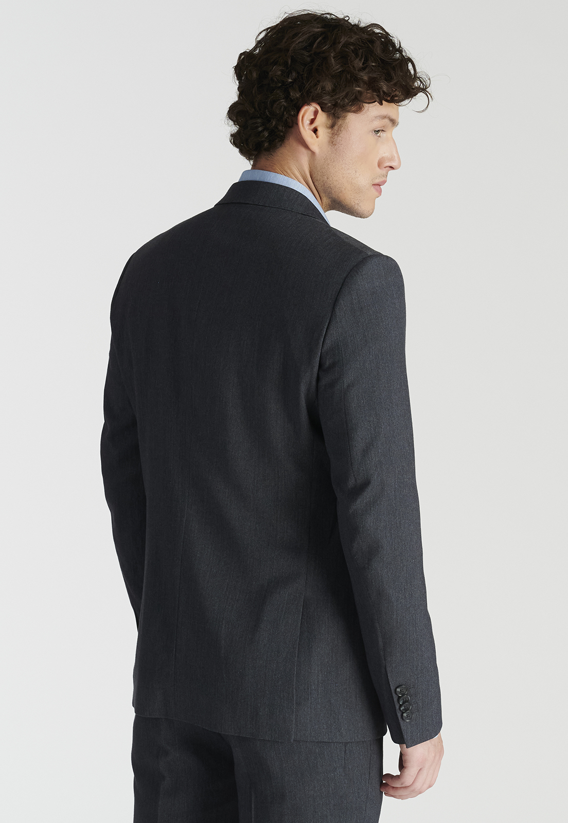 BLAZER HOMBRE NEW MAN GRIS CIERTO BUSINESS GREY - 4