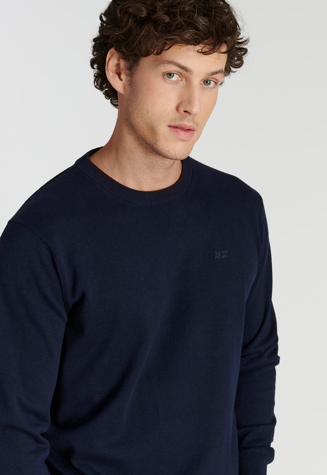 SWEATER HOMBRE NEW MAN AZUL MARINO TOLEDO HERITAGE NAVY - 3