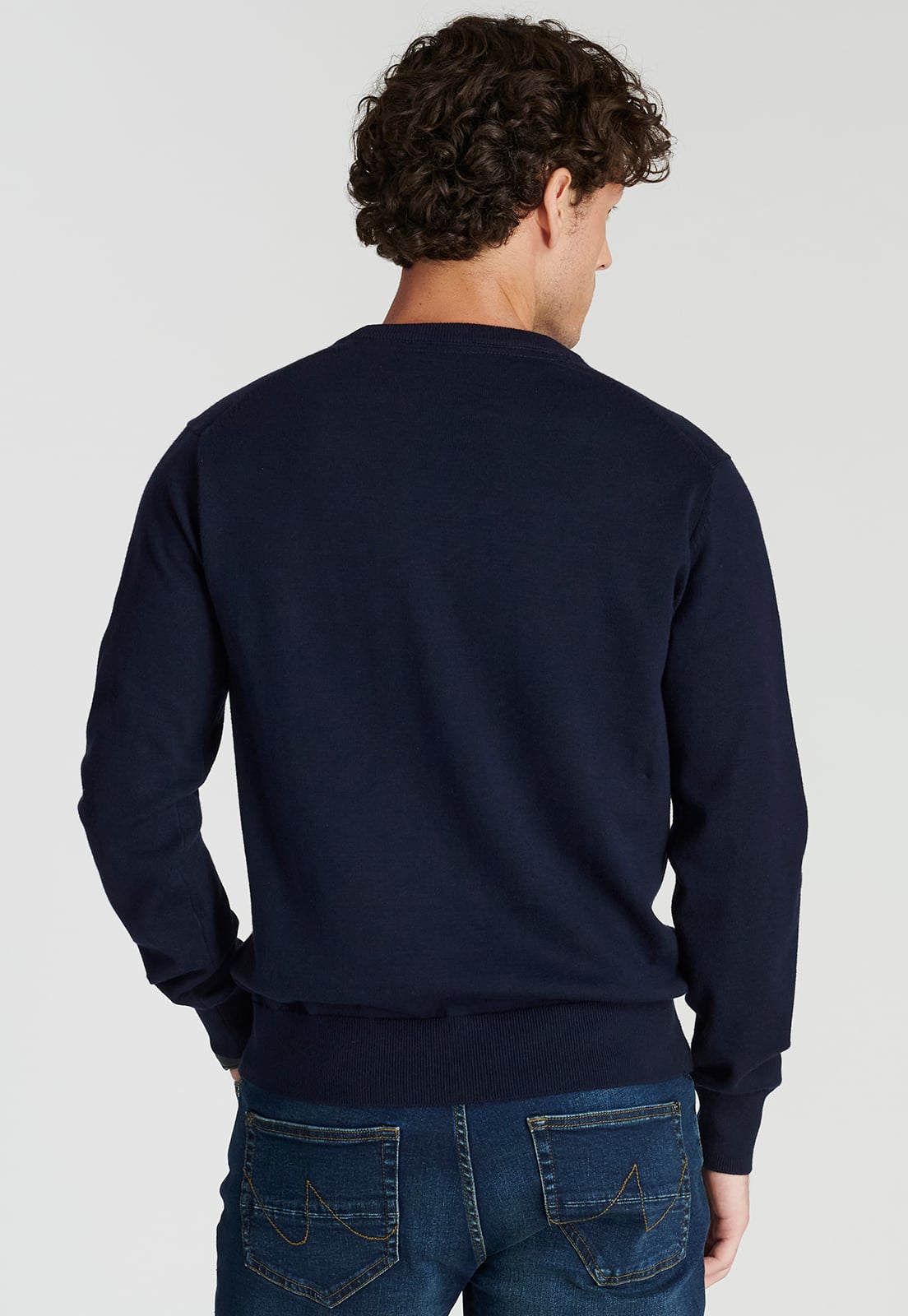SWEATER HOMBRE NEW MAN AZUL MARINO TOLEDO HERITAGE NAVY - 4