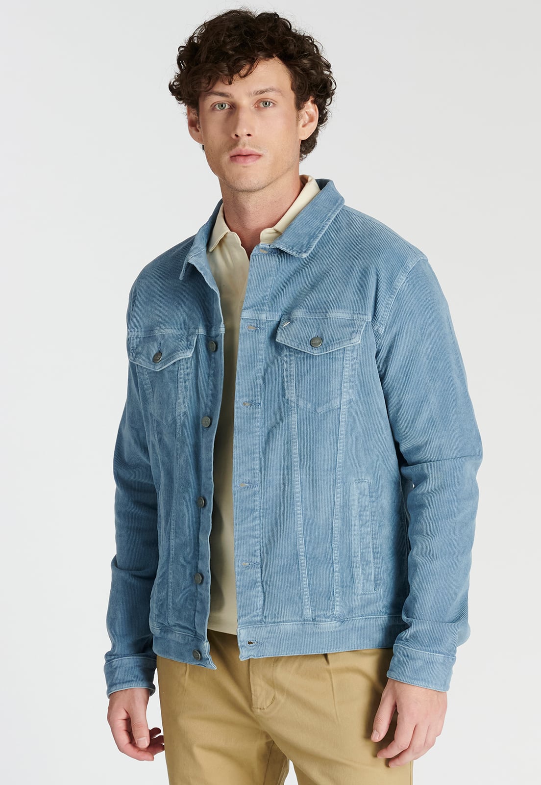CASACA HOMBRE NEW MAN AZUL RIBERAC HERITAGE DK JEANS - 1