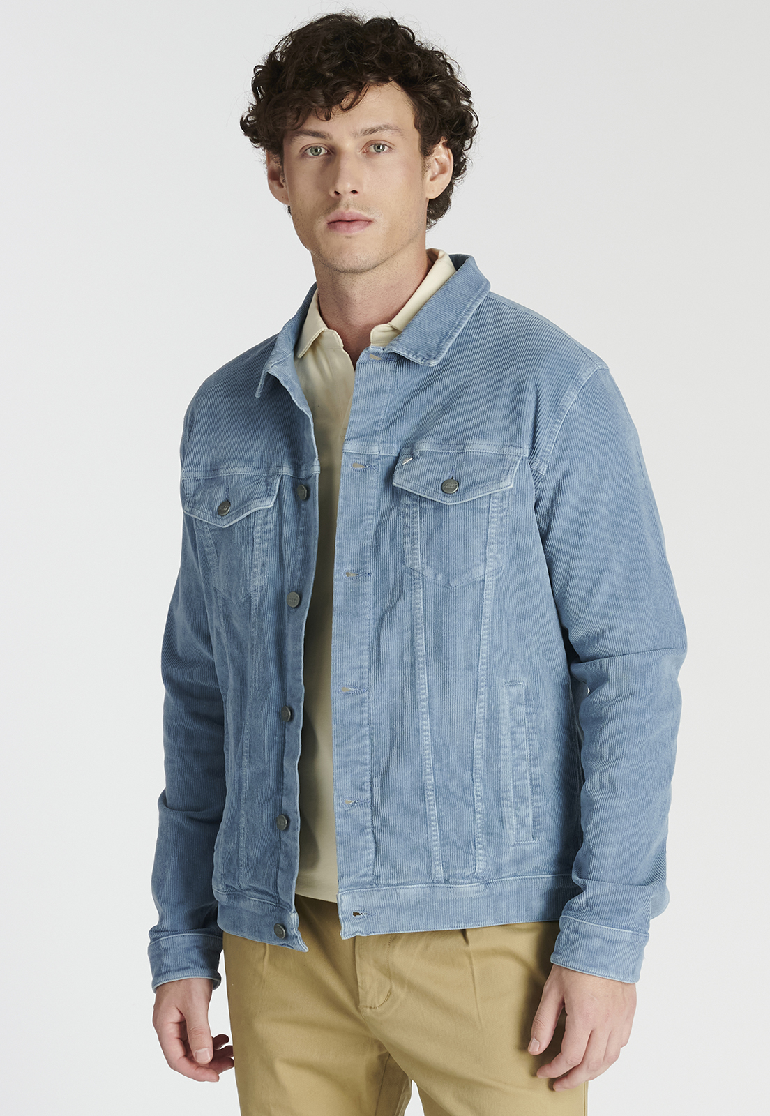 CASACA HOMBRE NEW MAN AZUL RIBERAC HERITAGE DK JEANS - 1