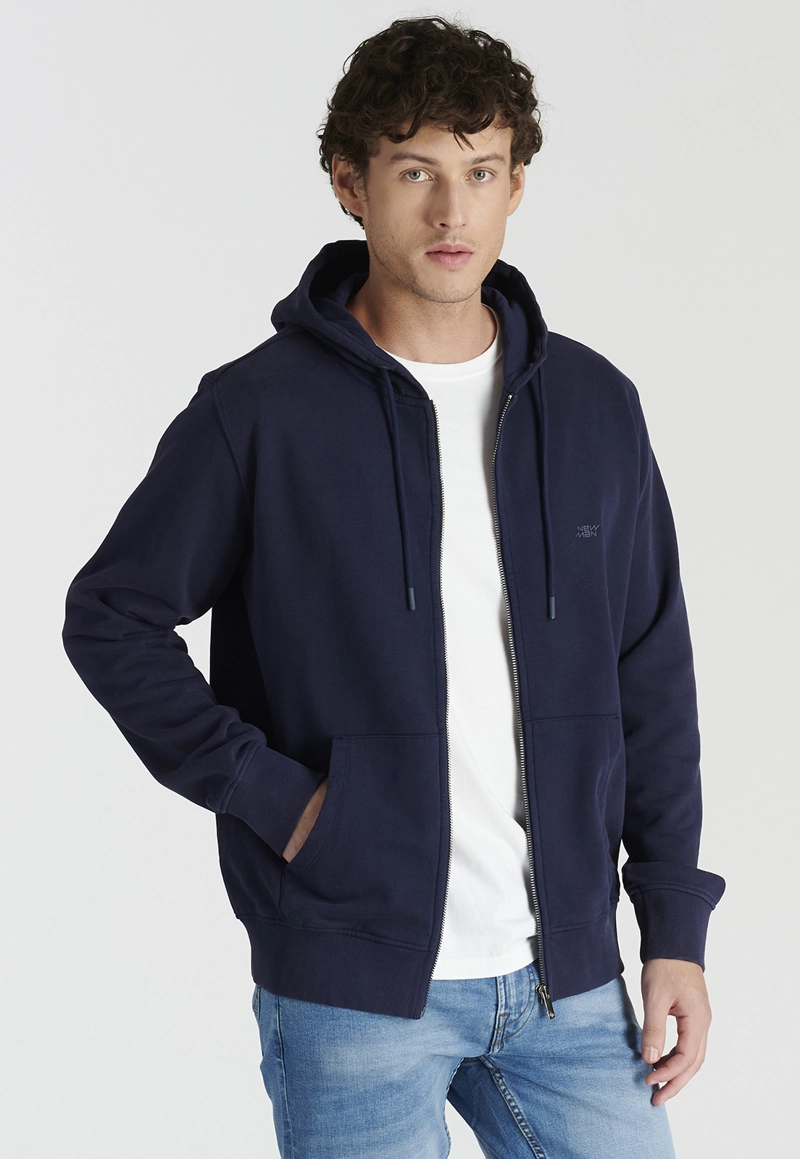 POLERÓN ALGODÓN HOMBRE NEW MAN AZUL MARINO SEGOVIA HERITAGE NAVY - 1