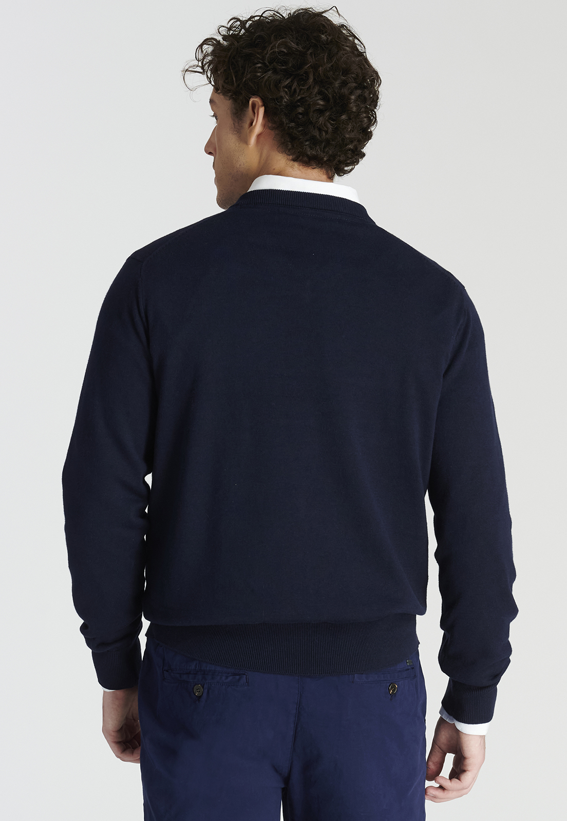SWEATER HOMBRE NEW MAN AZUL MARINO MERIDA HERITAGE NAVY - 4