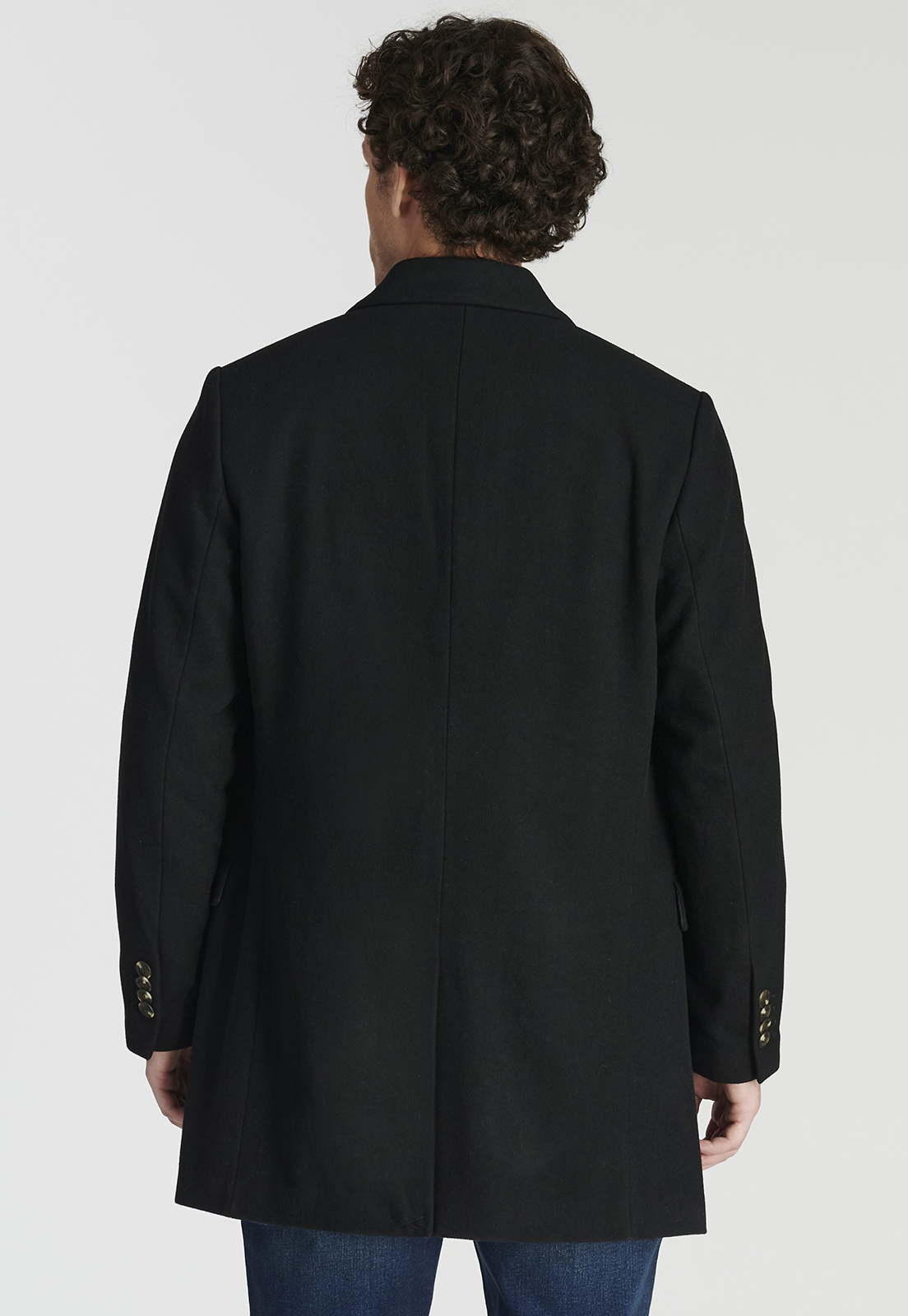 ABRIGO HOMBRE NEW MAN NEGRO PRINCE HERITAGE - 4