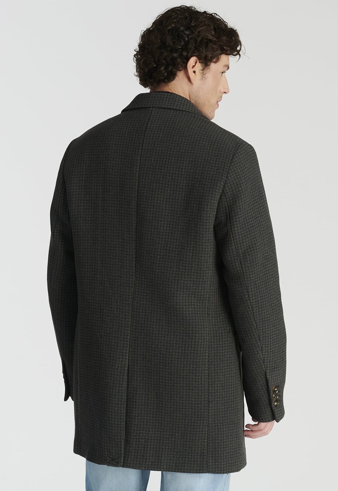 ABRIGO HOMBRE NEW MAN GRIS POITIERS AVANT-GARDE - 4