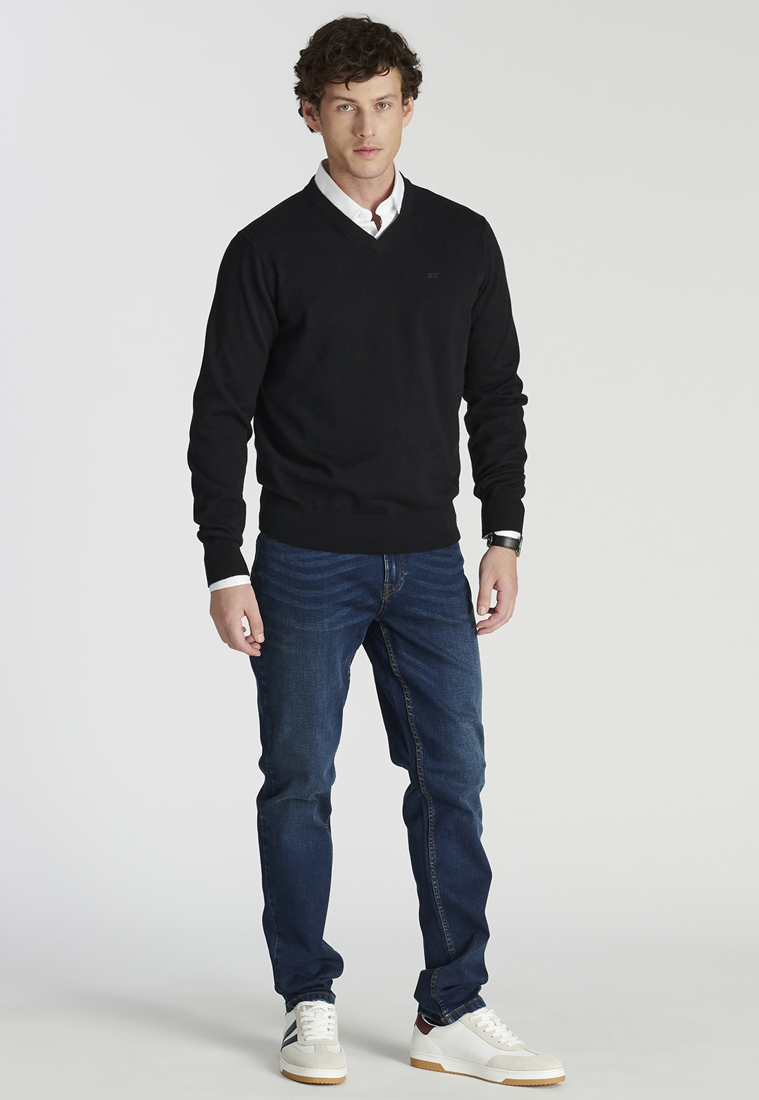 SWEATER HOMBRE NEW MAN NEGRO MERIDA HERITAGE BLACK - 2