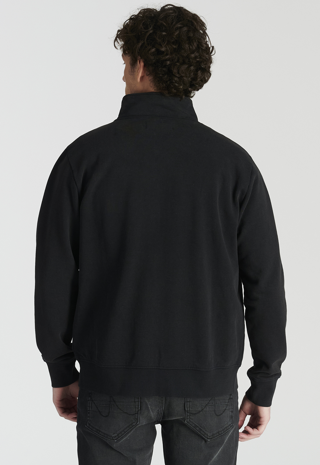 POLERÓN ALGODÓN HOMBRE NEW MAN NEGRO CUE HERITAGE BLACK - 4