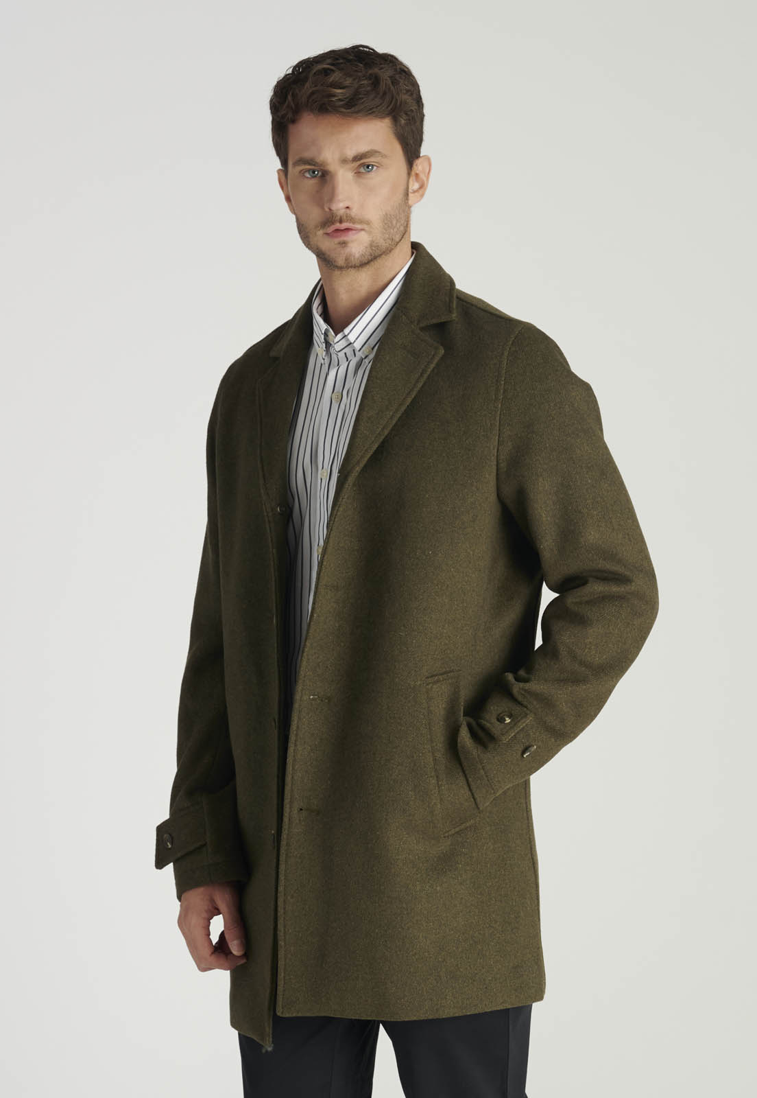 ABRIGO PARIS AVANT-GARDE KHAKI - 1
