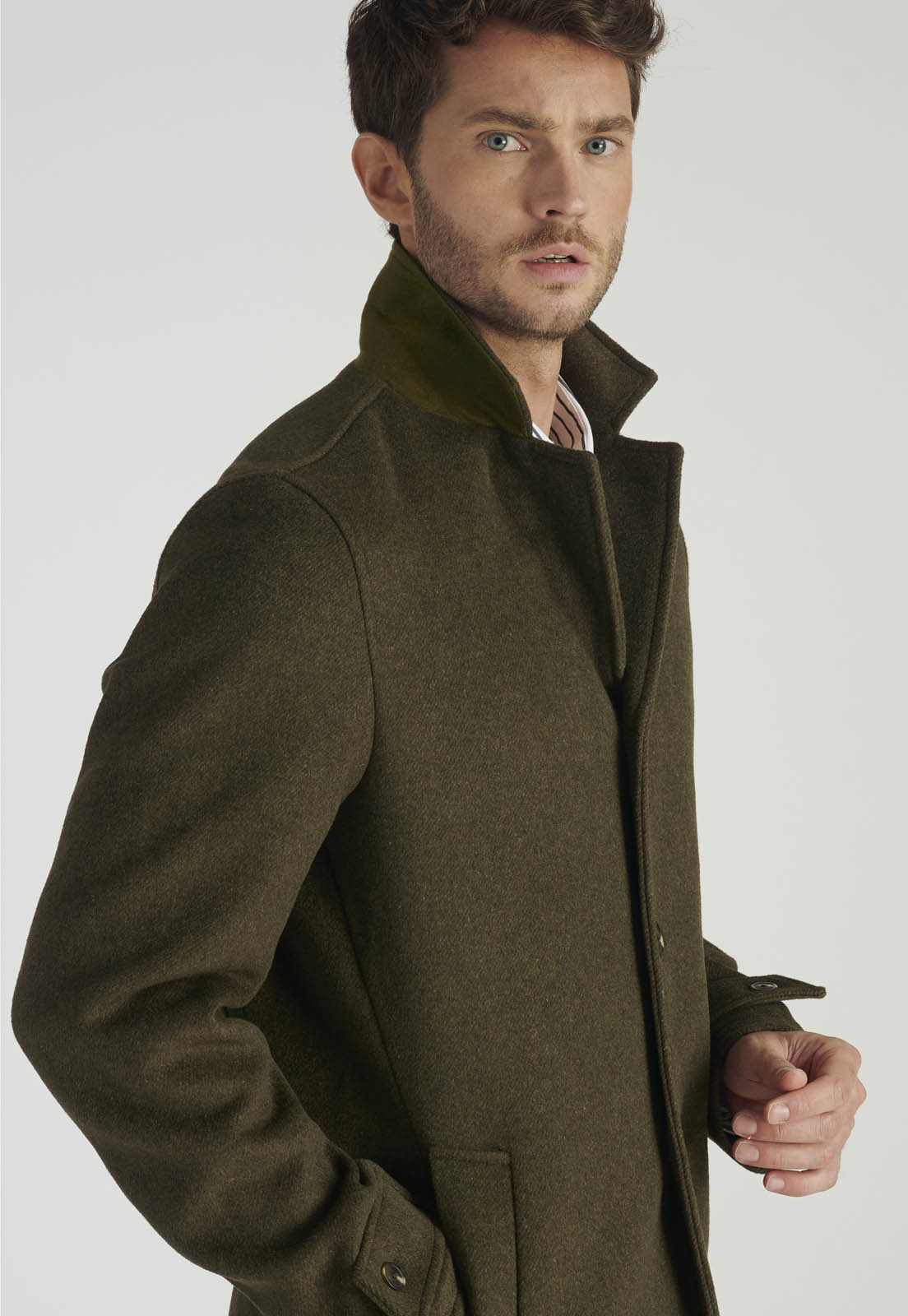 ABRIGO PARIS AVANT-GARDE KHAKI - 5