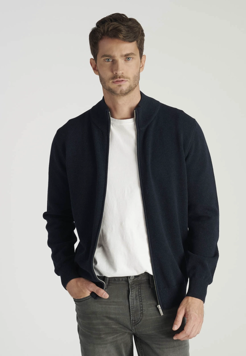 SWEATER ALMERIA HERITAGE DK NAVY - 1