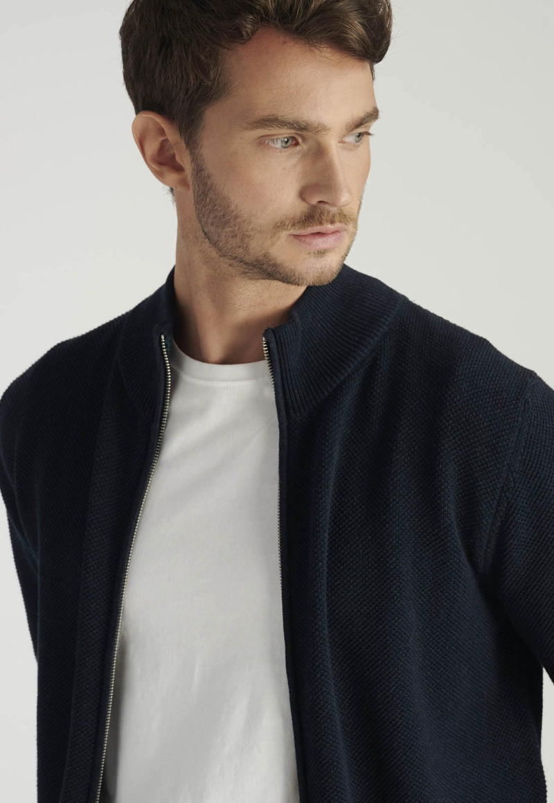 SWEATER ALMERIA HERITAGE DK NAVY - 3