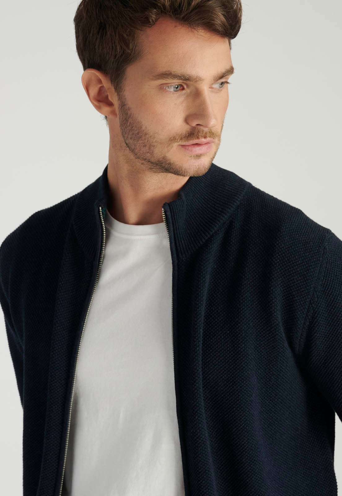 SWEATER ALMERIA HERITAGE DK NAVY - 3