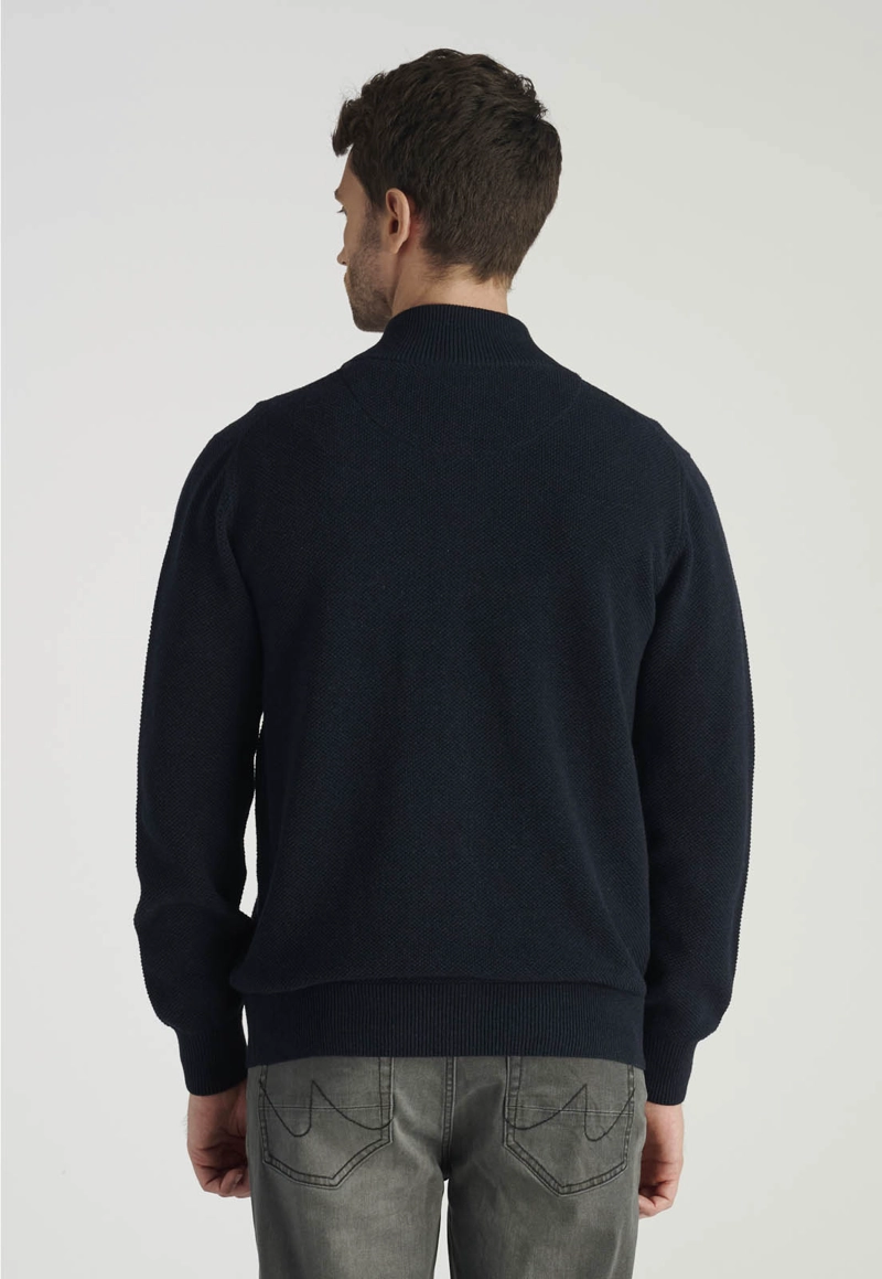 SWEATER ALMERIA HERITAGE DK NAVY - 4
