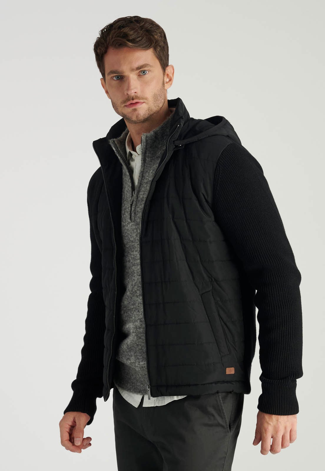 SWEATER PUEBLA HERITAGE BLACK - 1