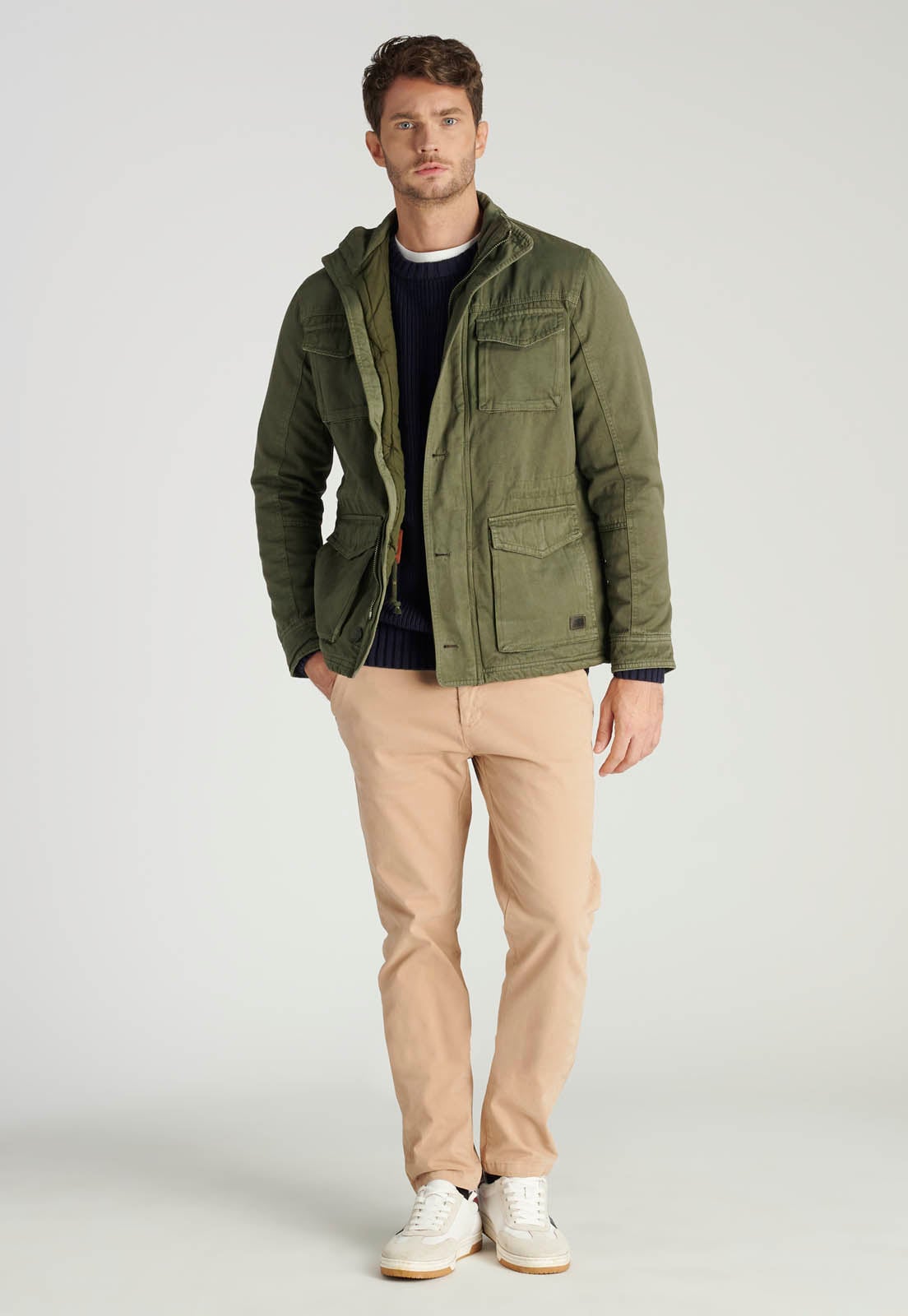 CHAQUETA WASHED AVANT-GARDE MILITARY - 2