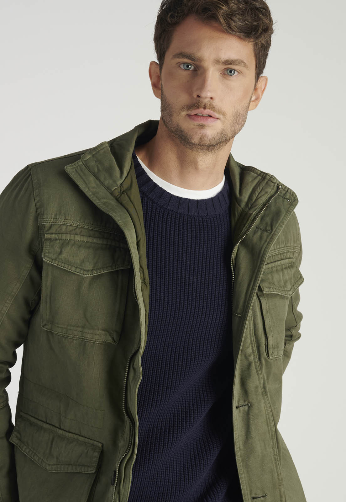 CHAQUETA WASHED AVANT-GARDE MILITARY - 3