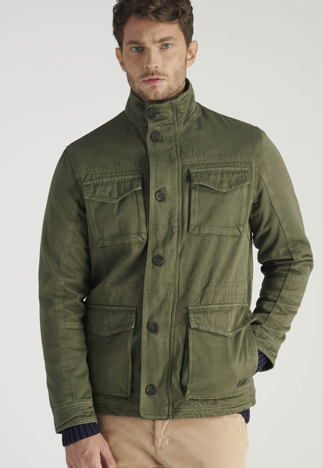 CHAQUETA WASHED AVANT-GARDE MILITARY - 5