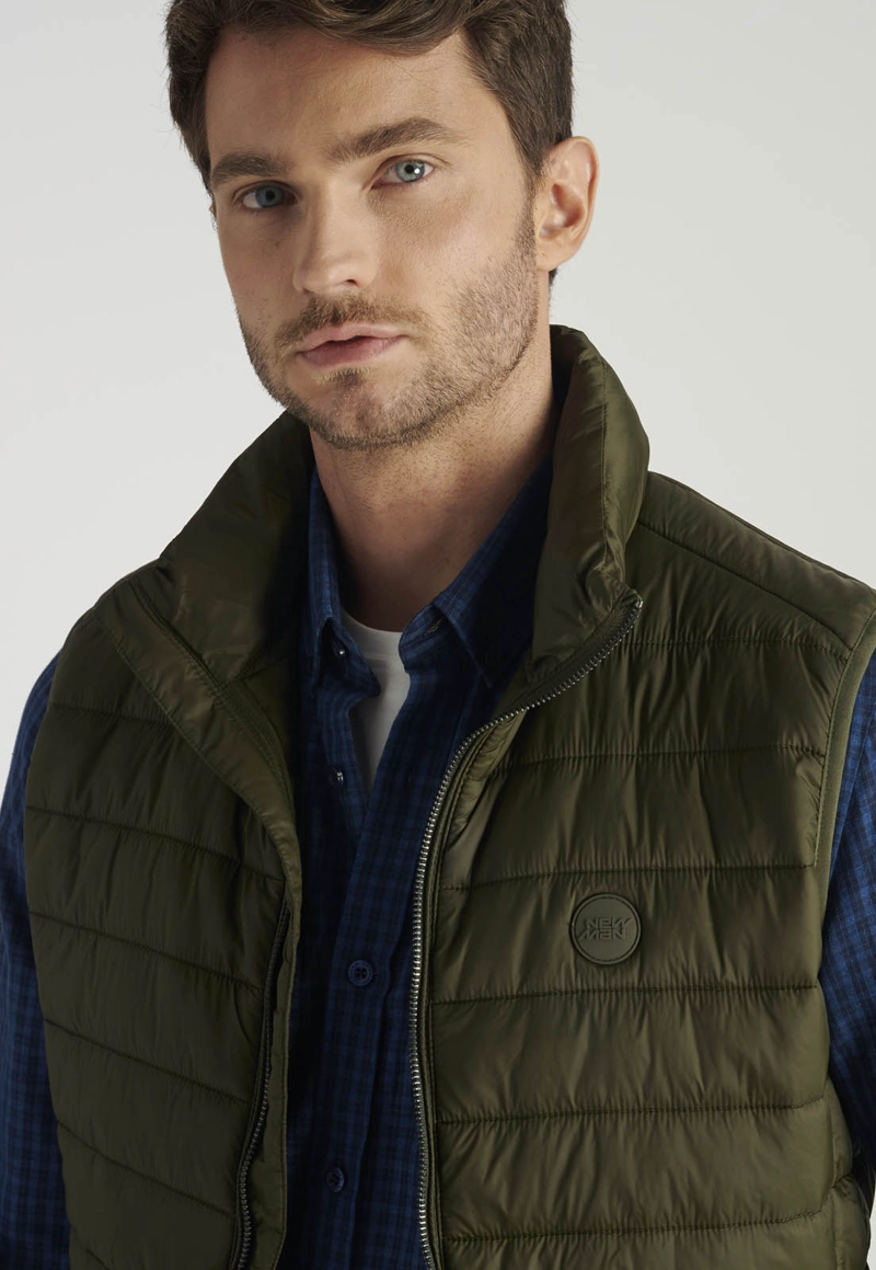 VEST PONTIVY HERITAGE KHAKI - 3