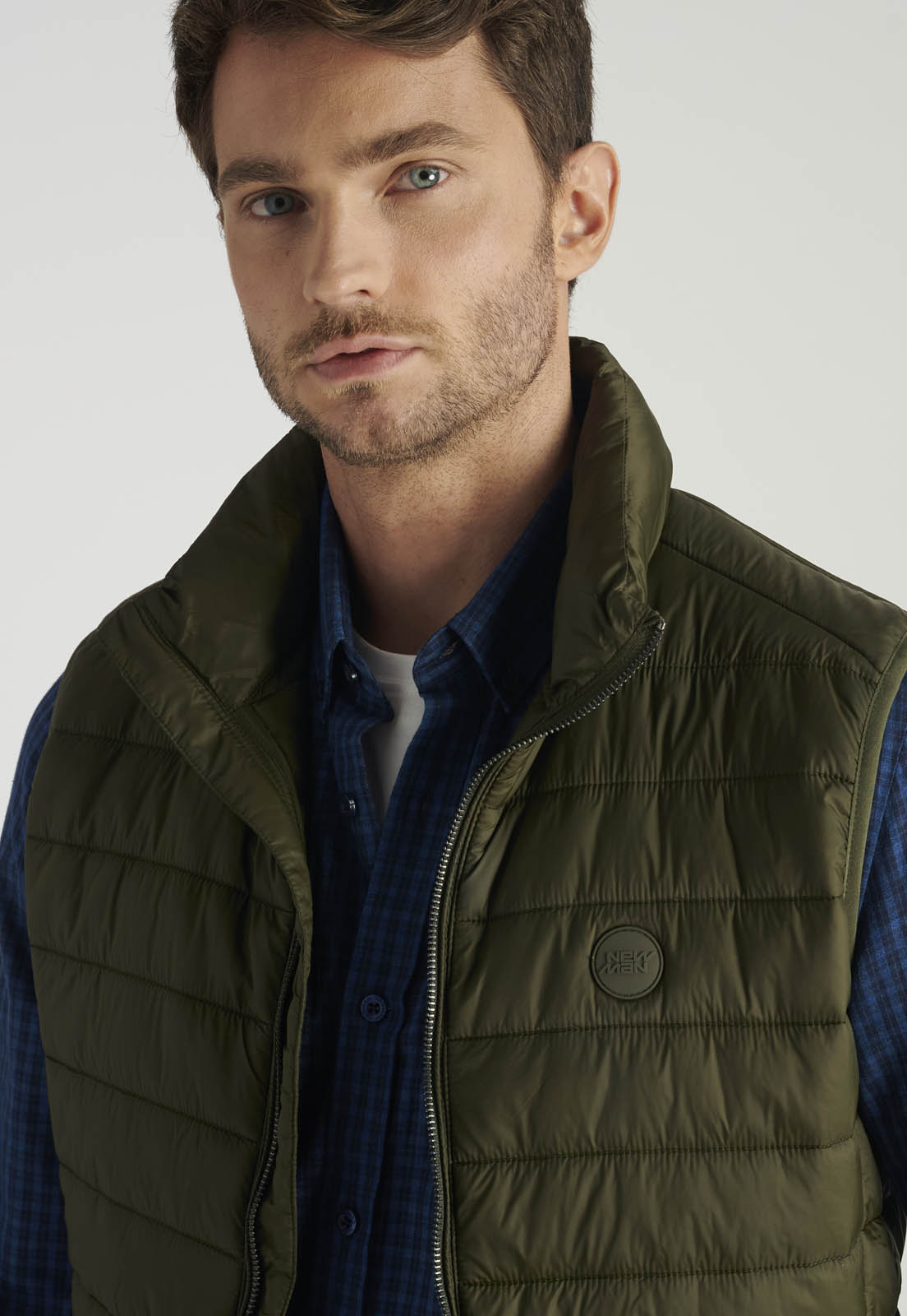 VEST PONTIVY HERITAGE KHAKI - 3