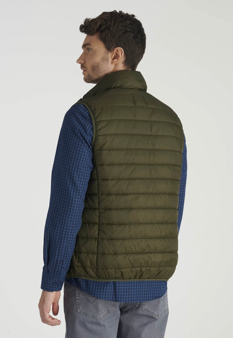 VEST PONTIVY HERITAGE KHAKI - 4