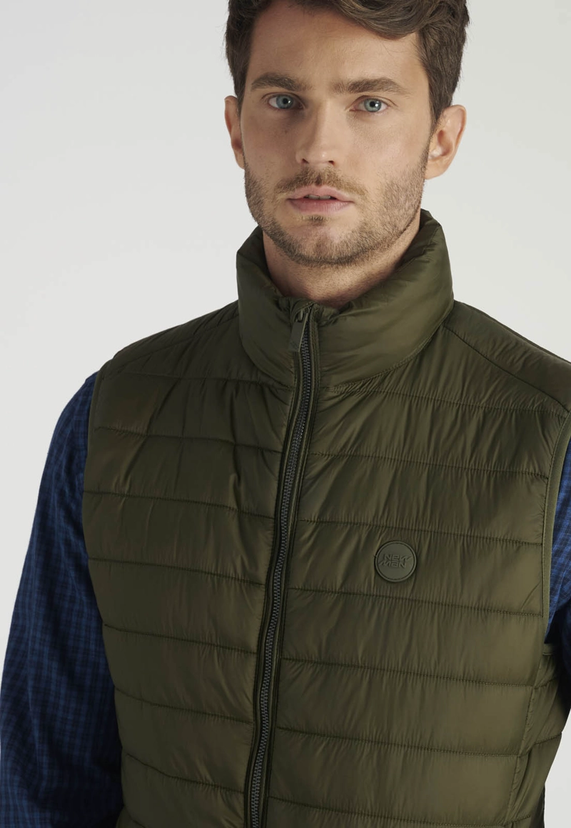 VEST PONTIVY HERITAGE KHAKI - 5