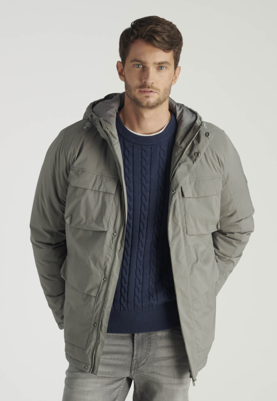 PARKA MONTAGNE HERITAGE GRAPHITE - 1