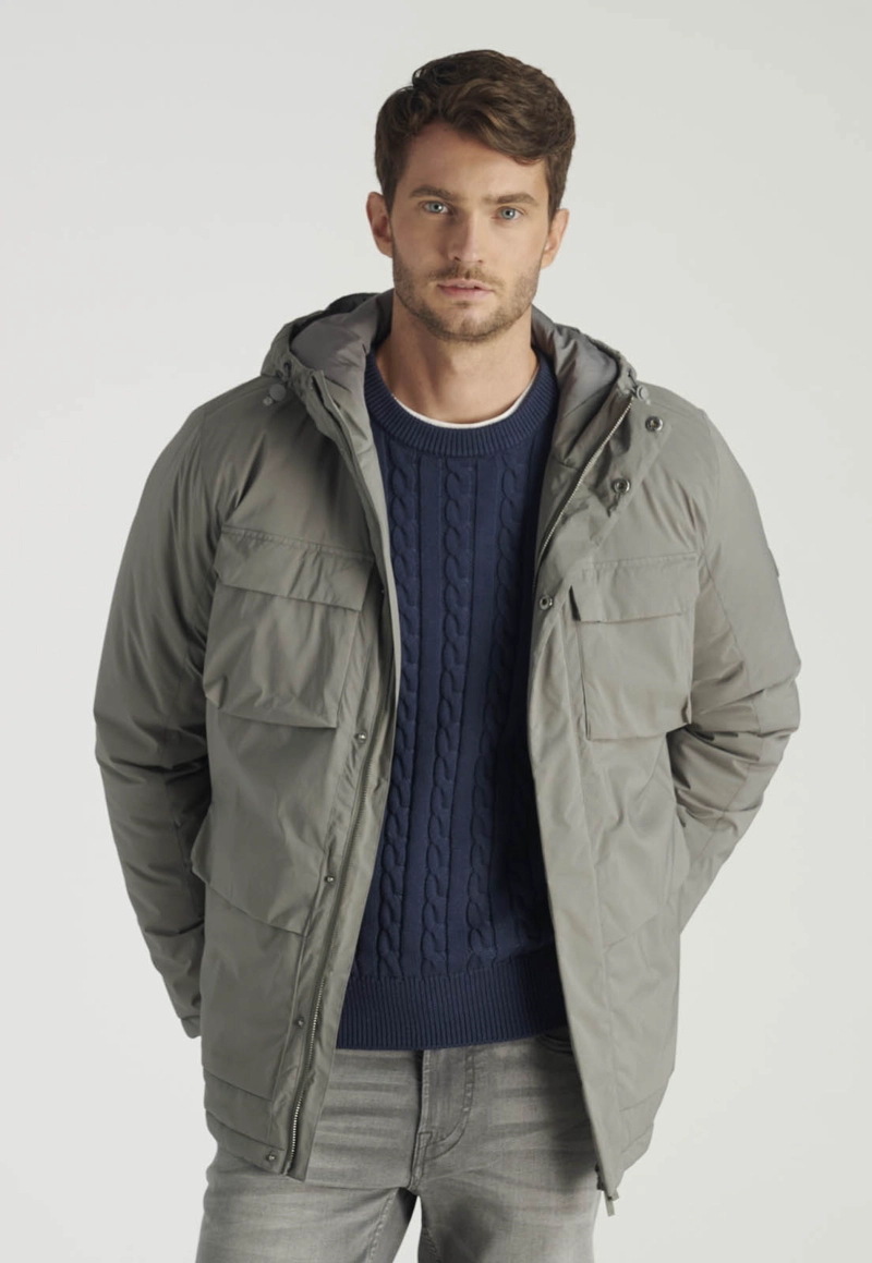 PARKA MONTAGNE HERITAGE GRAPHITE - 1