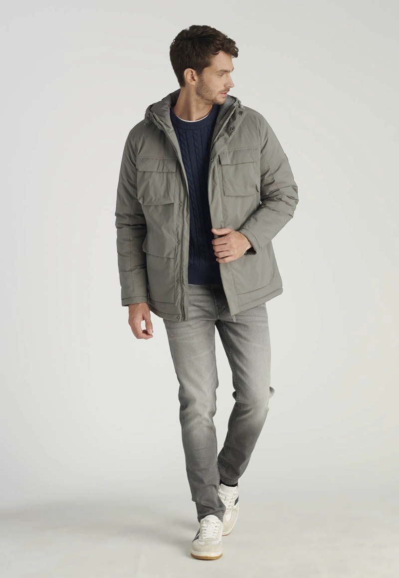 PARKA MONTAGNE HERITAGE GRAPHITE - 2