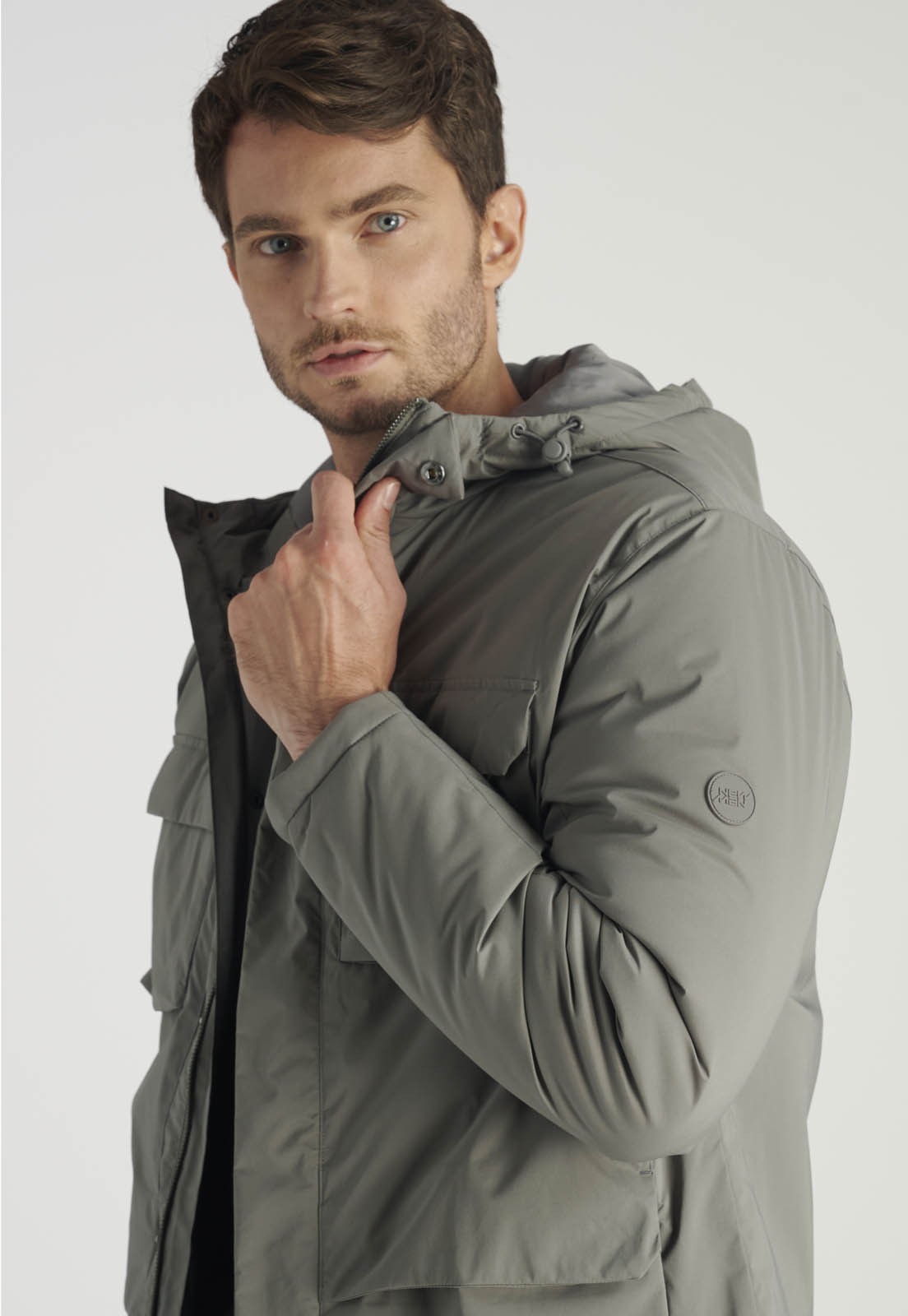 PARKA MONTAGNE HERITAGE GRAPHITE - 3