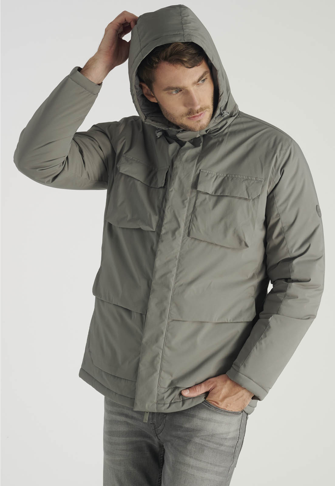PARKA MONTAGNE HERITAGE GRAPHITE - 5